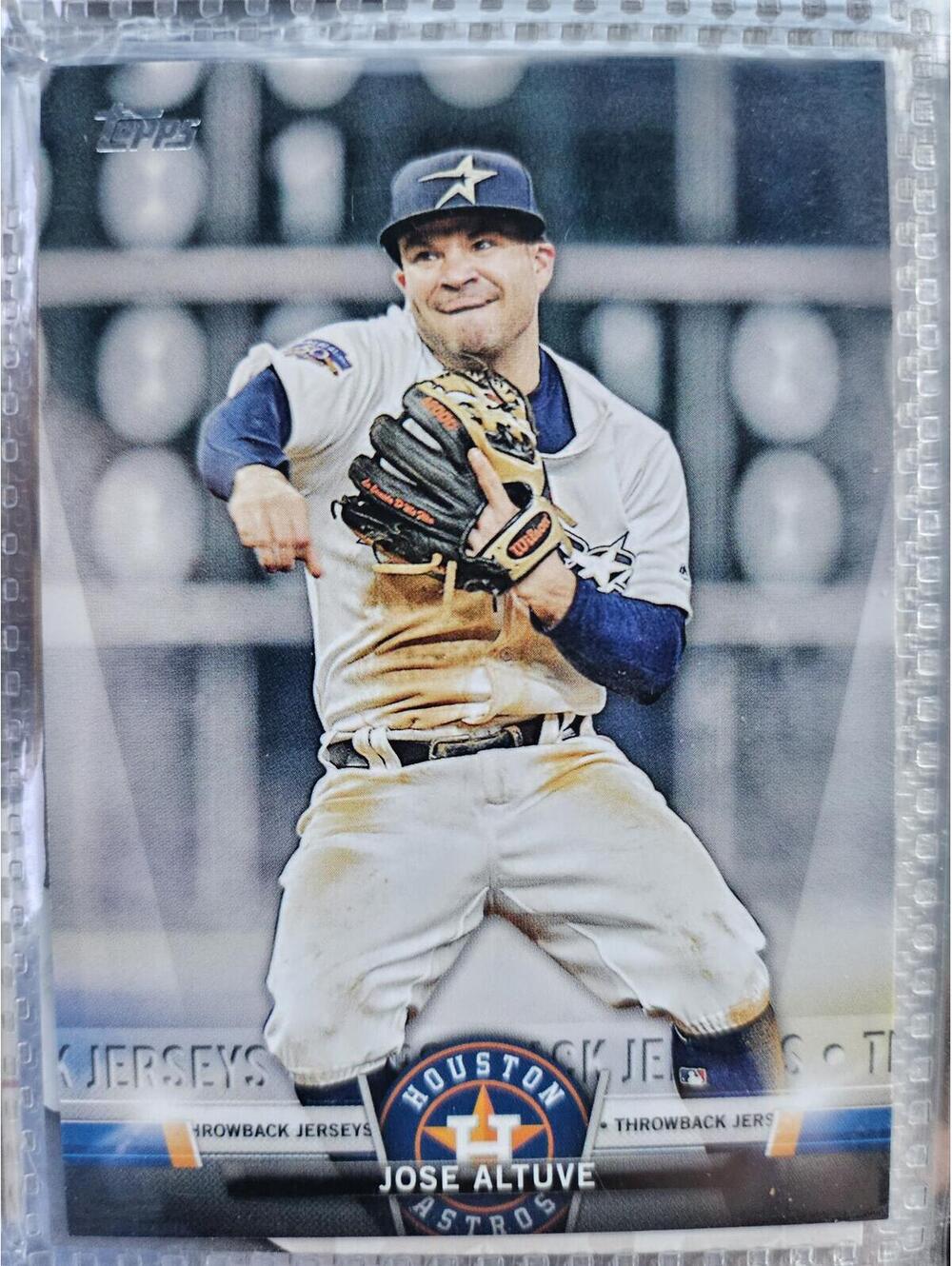 2018 Topps Series 2 JOSE ALTUVE Blue TOPPS SALUTE - HOUSTON ASTROS - #S-17